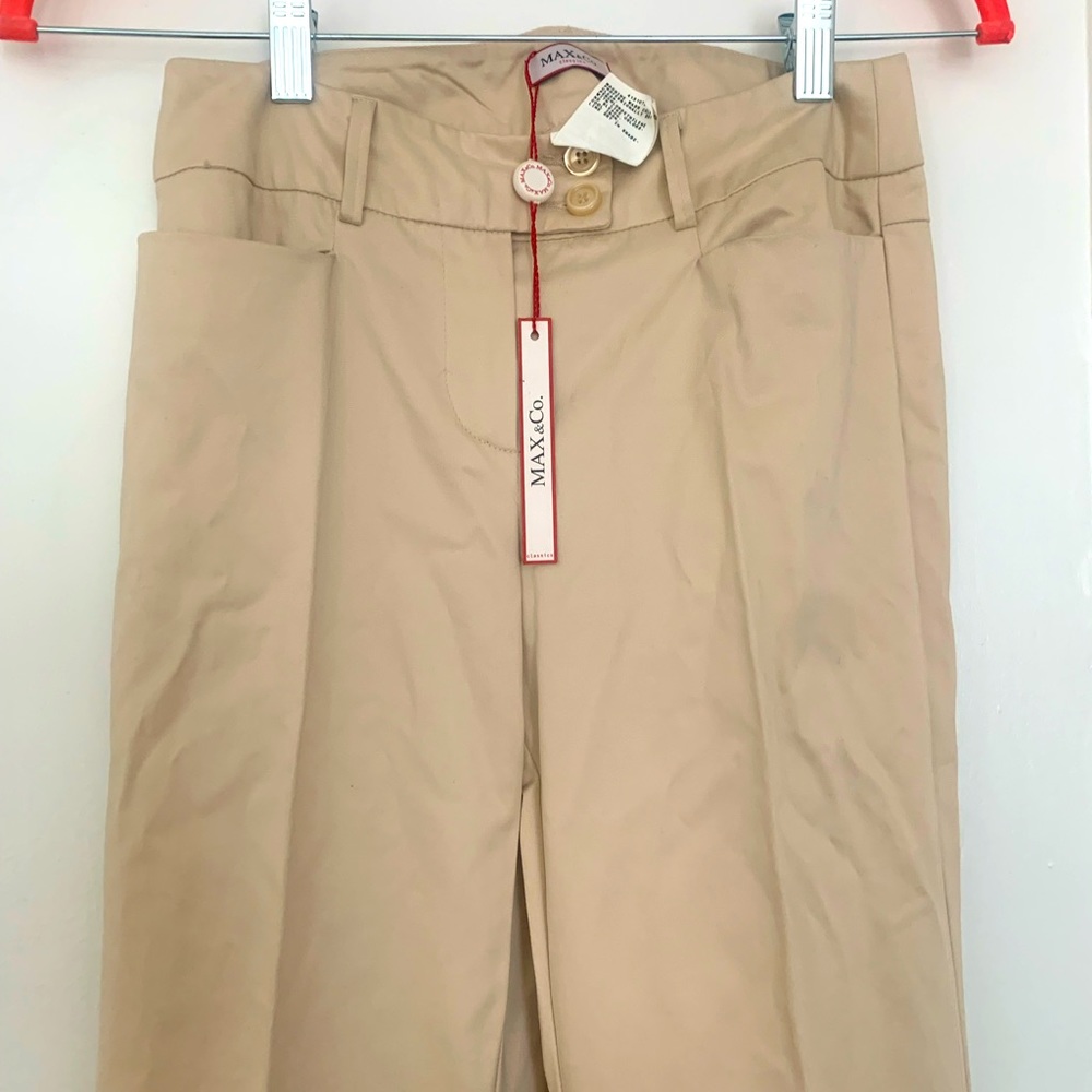 Max & Co purchased in Italy size 38. Never been worn. Must be tailored